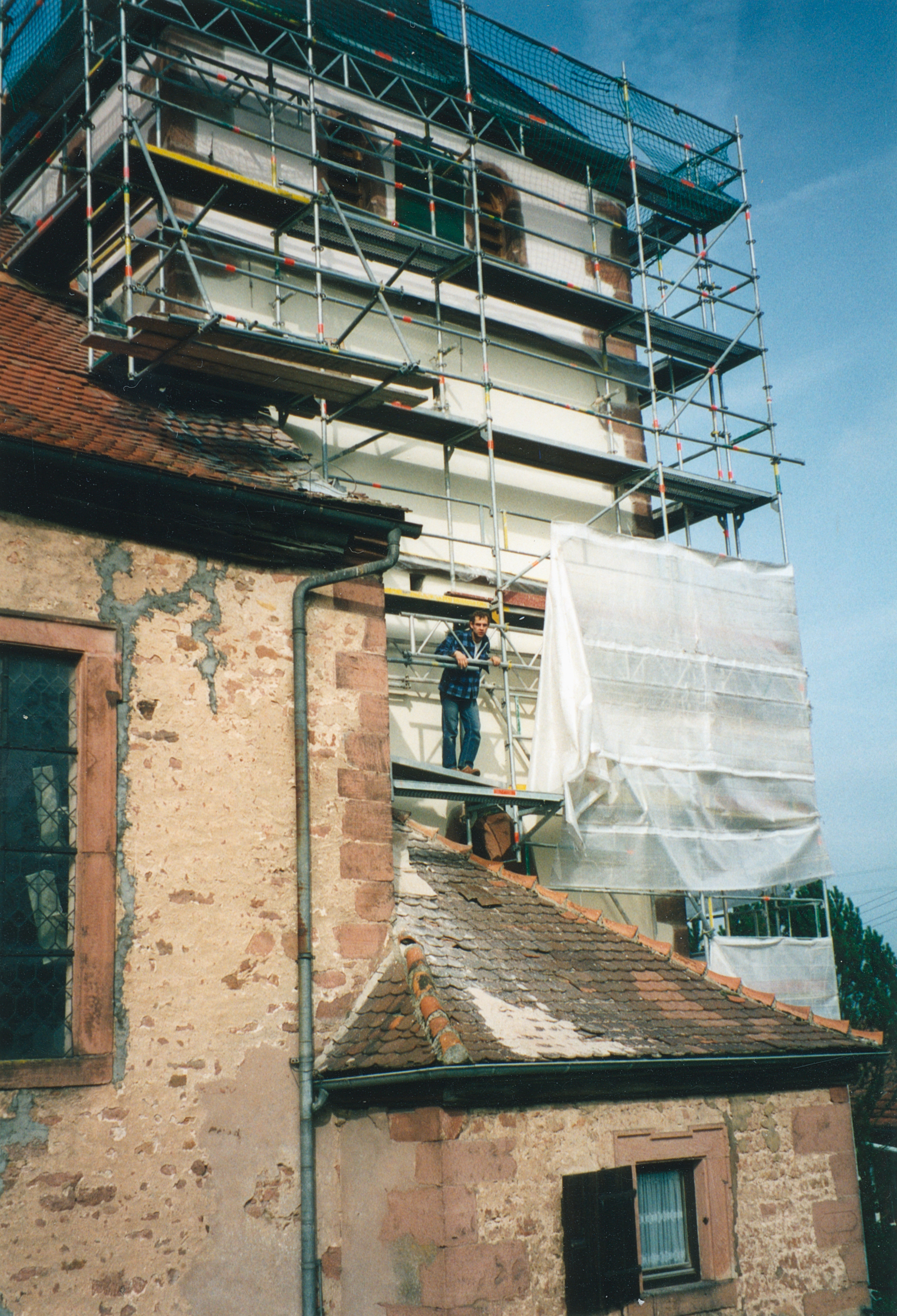 Renovierung der ev. Kirche